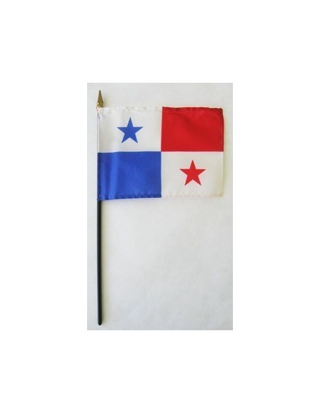 Panama 4" x 6" Mounted Flags