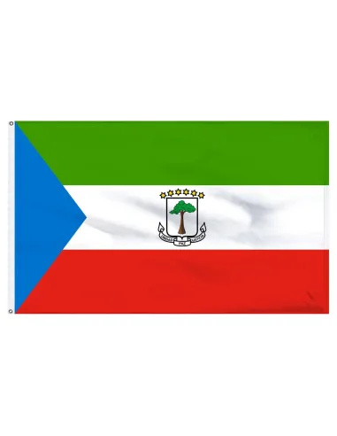 Equatorial Guinea 2' x 3' Indoor International Polyester Flag | Buy Online