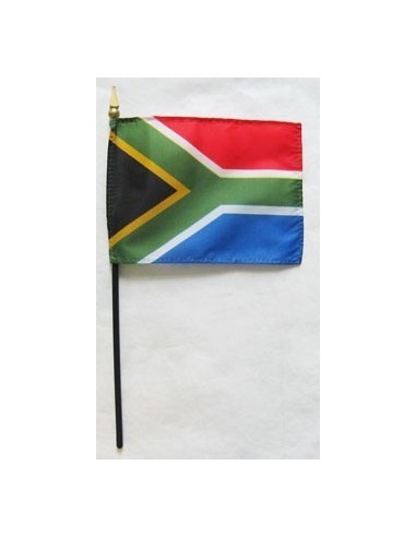 South Africa Mounted Flags 4" x 6"| Buy Online Now