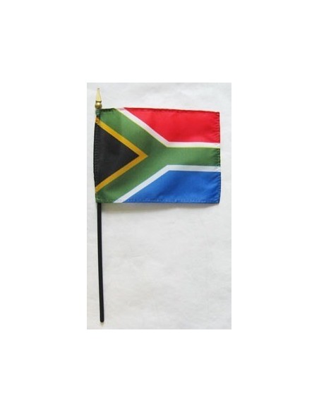 South Africa 4" x 6" Mounted Flags