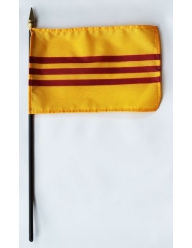 South Vietnam Mounted Flags 4" x 6"| Buy Online Now