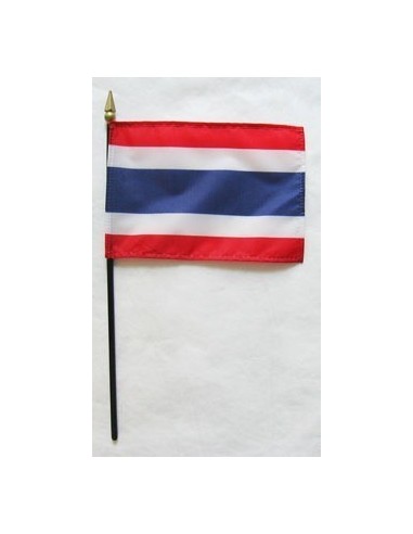 Thailand Mounted Flags 4" x 6"| Buy Online Now