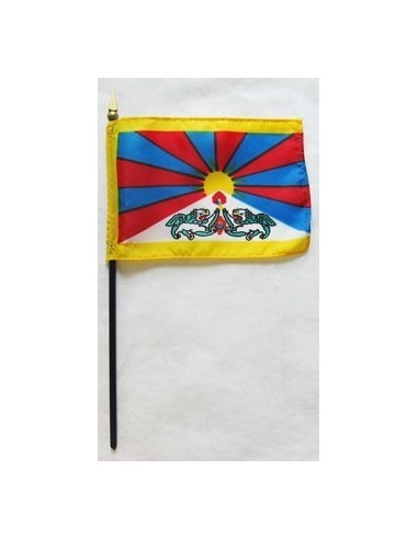 Tibet Mounted Flags 4" x 6"| Buy Online Now