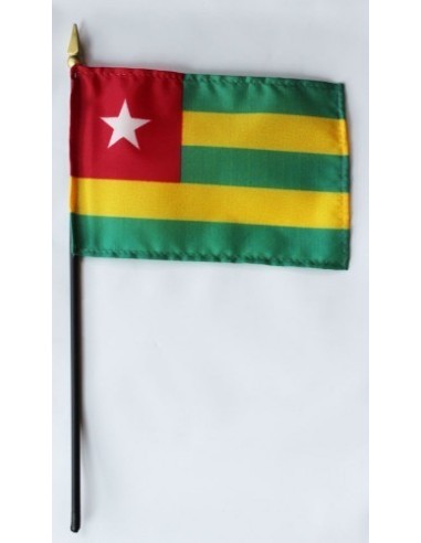 Togo Mounted Flags 4" x 6"| Buy Online Now