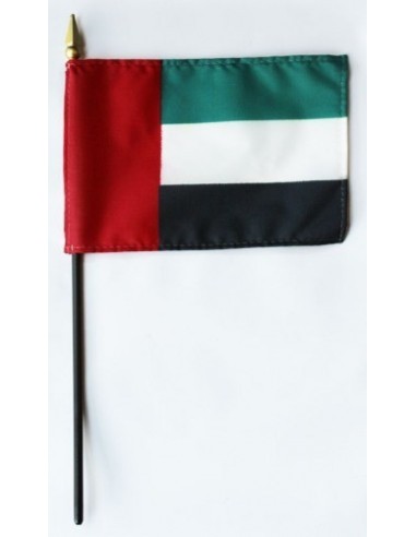 United Arab Emirates Mounted Flags 4" x 6"| Buy Online Now