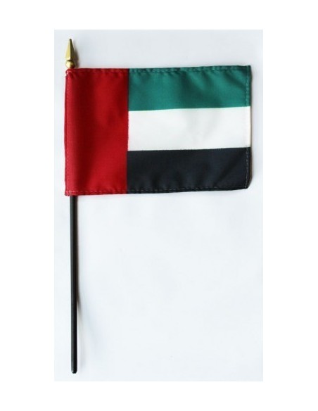 United Arab Emirates 4" x 6" Mounted Flags