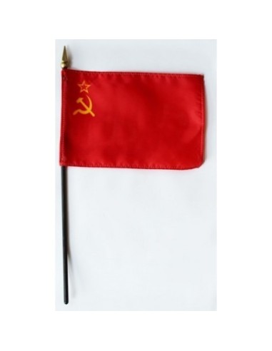 USSR Mounted Flags 4" x 6"| Buy Online Now