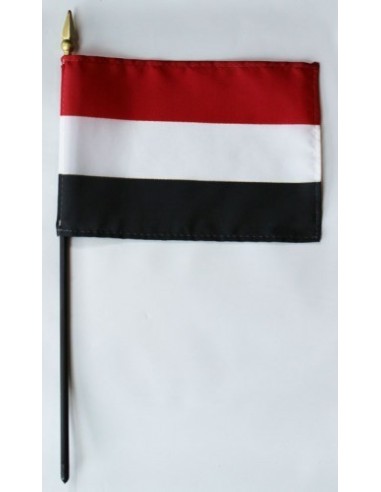 Yemen Mounted Flags 4" x 6"| Buy Online Now