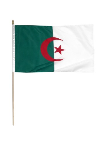 Algeria Mounted Flag 12" x 18"| Buy Online Now