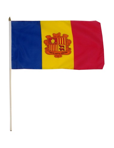 Andorra Mounted Flag 12" x 18"| Buy Online Now