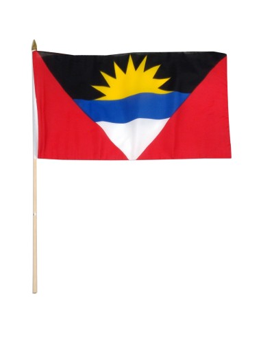 Antigua & Barbuda Mounted Flag 12" x 18"| Buy Online Now