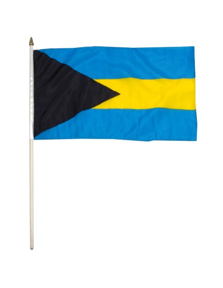 Bahamas 12" x 18" Mounted Flag