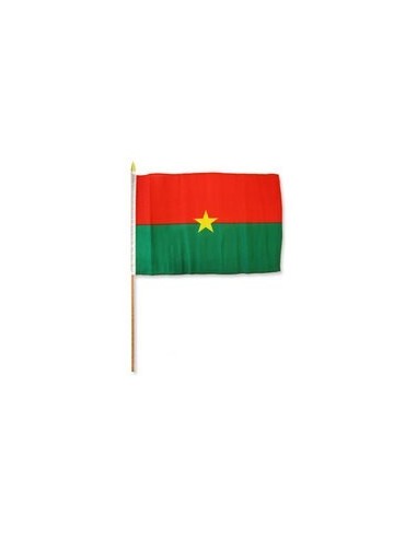 Burkina Faso Mounted Flag 12" x 18"| Buy Online Now