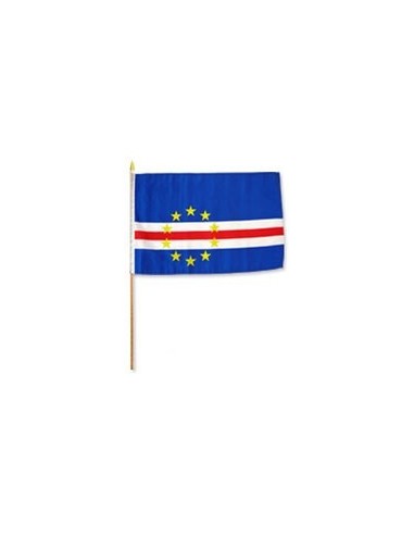 Cape Verde Mounted Flag 12" x 18"| Buy Online Now