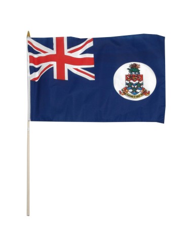 Cayman Islands Mounted Flag 12" x 18"| Buy Online Now