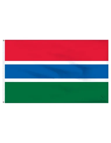 Gambia 2' x 3' Indoor International Polyester Flag | Buy Online