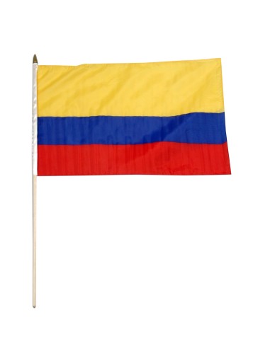 Colombia Mounted Flag 12" x 18"| Buy Online Now