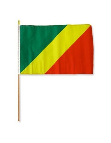 Congo Mounted Flag 12" x 18"| Buy Online Now