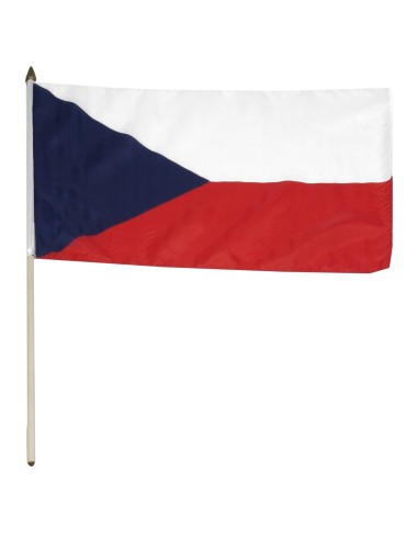 Czech Republic Mounted Flag 12" x 18"| Buy Online Now