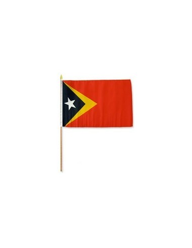 East Timor Mounted Flag 12" x 18"| Buy Online Now