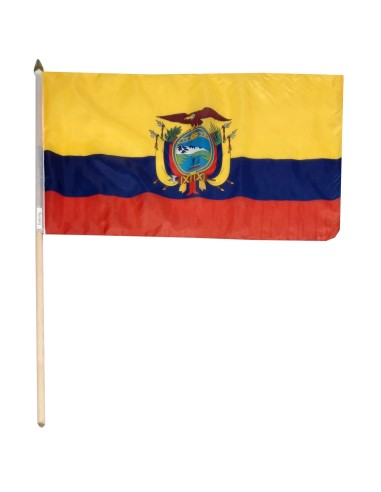 Ecuador Mounted Flag 12" x 18"| Buy Online Now