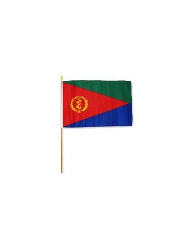 Eritrea Mounted Flag 12" x 18"| Buy Online Now