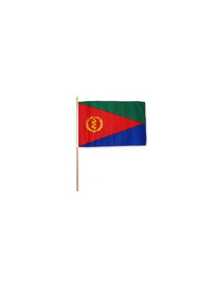 Eritrea 12" x 18" Mounted Flag