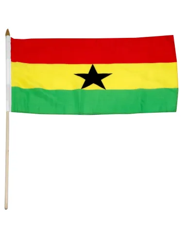 Ghana Mounted Flag 12" x 18"| Buy Online Now