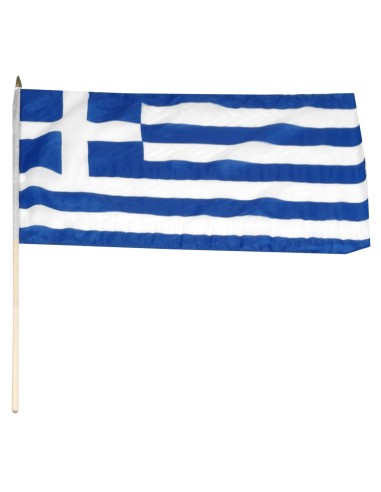 Greece Mounted Flag 12" x 18"| Buy Online Now