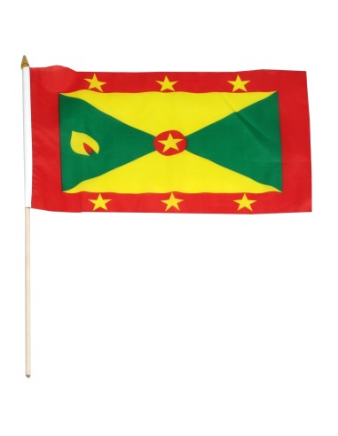 Grenada Mounted Flag 12" x 18"| Buy Online Now