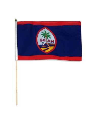 Guam Mounted Flag 12" x 18"| Buy Online Now