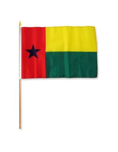 Guinea Bissau Mounted Flag 12" x 18"| Buy Online Now