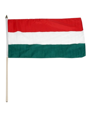 Hungary Mounted Flag 12" x 18"| Buy Online Now