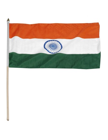 India Mounted Flag 12" x 18"| Buy Online Now