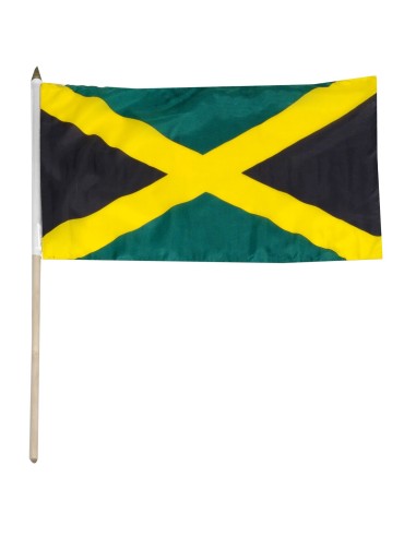 Jamaica Mounted Flag 12" x 18"| Buy Online Now