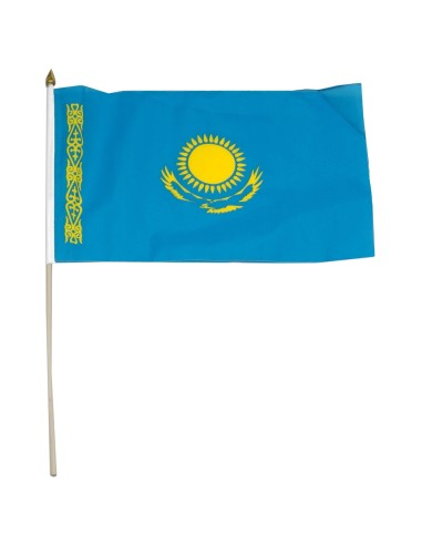 Kazakhstan Mounted Flag 12" x 18"| Buy Online Now