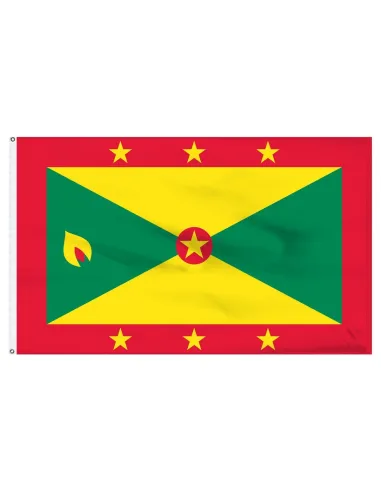 Grenada 2' x 3' Indoor International Polyester Flag | Buy Online