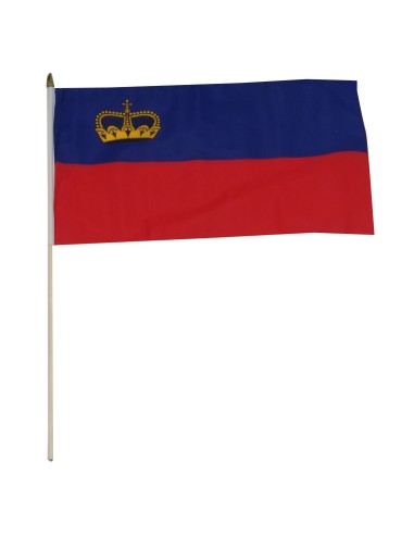 Liechtenstein Mounted Flag 12" x 18"| Buy Online Now