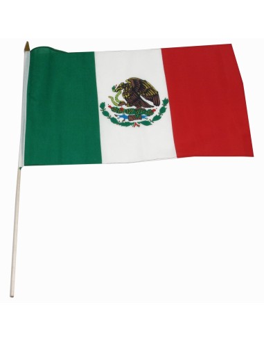 Mexico Mounted Flag 12" x 18"| Buy Online Now