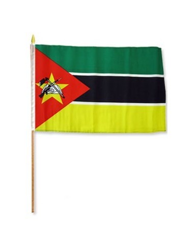 Mozambique Mounted Flag 12" x 18"| Buy Online Now