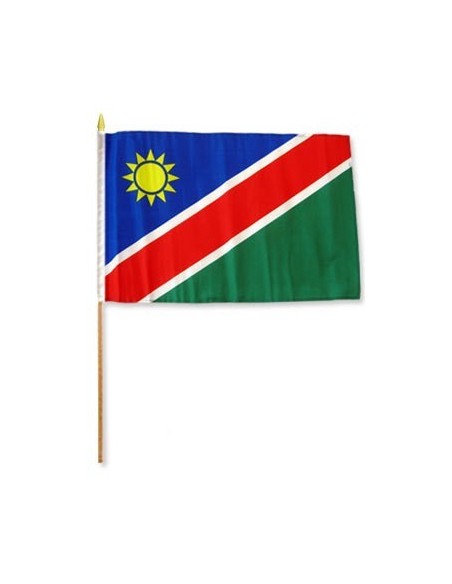 Namibia 12" x 18" Mounted Flag