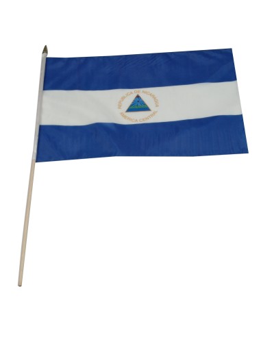 Nicaragua Mounted Flag 12" x 18"| Buy Online Now