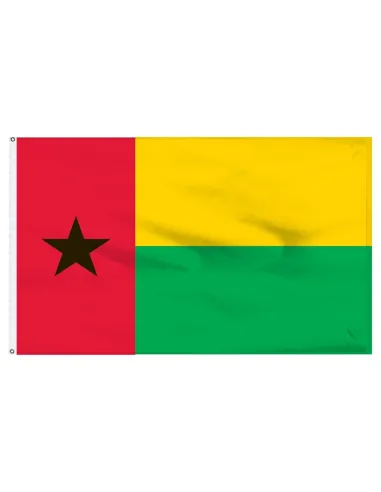 Guinea Bissau 2' x 3' Indoor International Polyester Flag | Buy Online