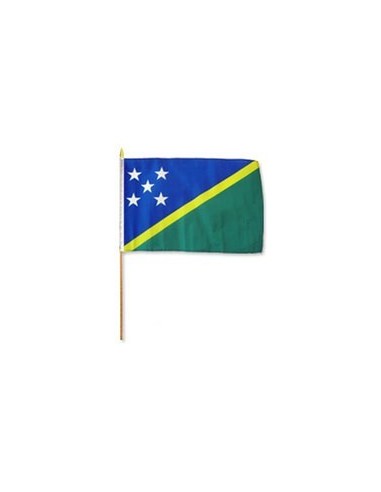 Solomon Islands Mounted Flag 12" x 18"| Buy Online Now