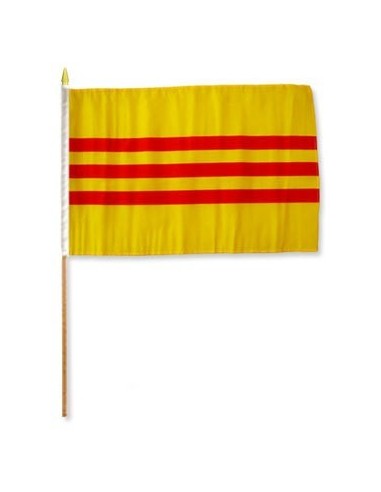 South Vietnam Mounted Flag 12" x 18"| Buy Online Now