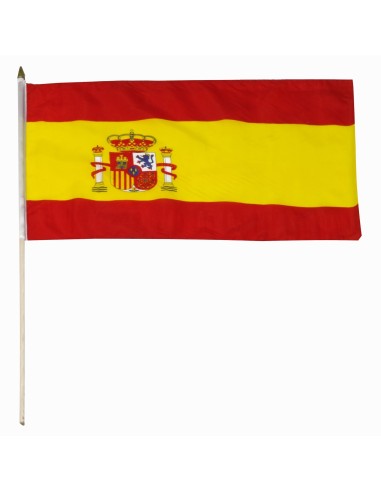 Spain Mounted Flag 12" x 18"| Buy Online Now