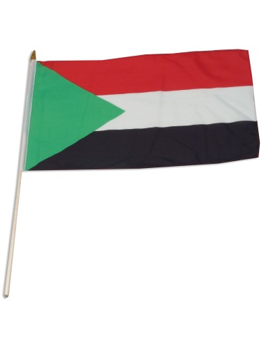 Sudan Mounted Flag 12" x 18"| Buy Online Now