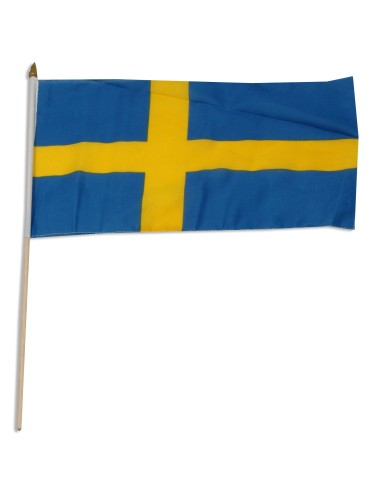 Sweden Mounted Flag 12" x 18"| Buy Online Now