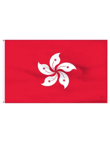 Hong Kong 2' x 3' Indoor International Polyester Flag | Buy Online