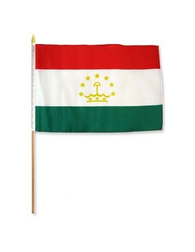 Tajikistan Mounted Flag 12" x 18"| Buy Online Now